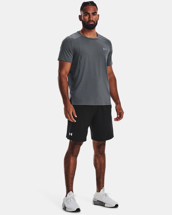 Men's UA SpeedPocket 9" Shorts, Black, pdpMainDesktop image number 2